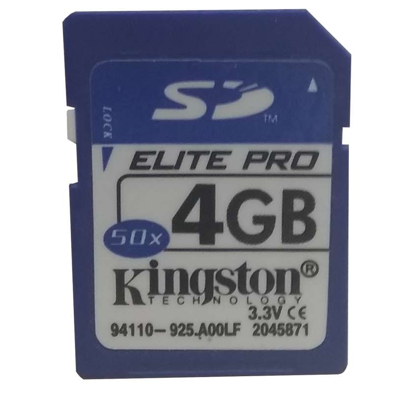 کارت حافظه SD کینگ استون مدل Elite-PRO کلاس 6 استاندارد 50X سرعت 60Mbps ظرفیت 4 گیگابایت کارت حافظه SD کینگ استون مدل Elite-PRO کلاس 6 استاندارد 50X سرعت 60Mbps ظرفیت 4 گیگابایت