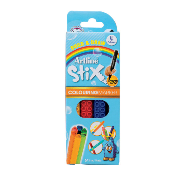 ماژیک 4 رنگ آرت لاین مدل colouring marker