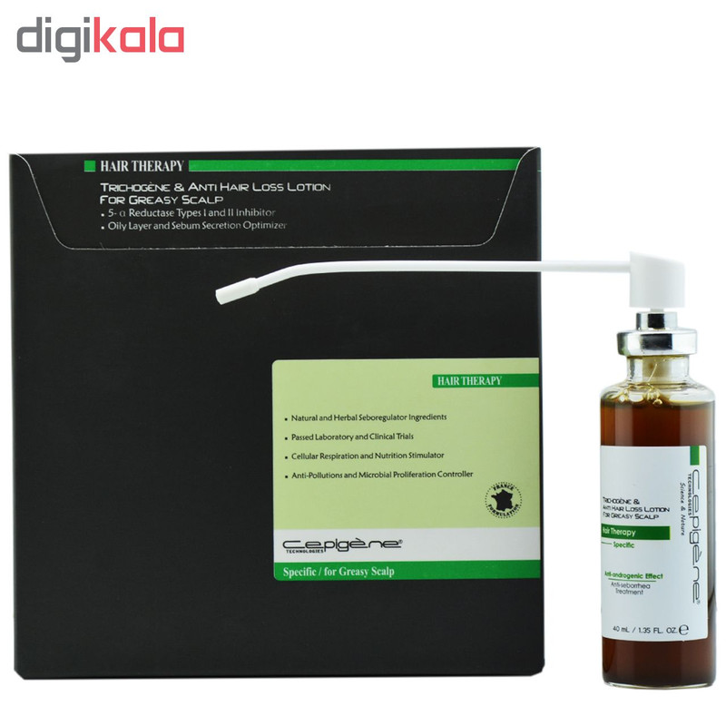 لوسیون تخصصی ضد ریزش و تقویت کننده سپیژن مدل GREASY SCALP حجم 40 میلی لیتر