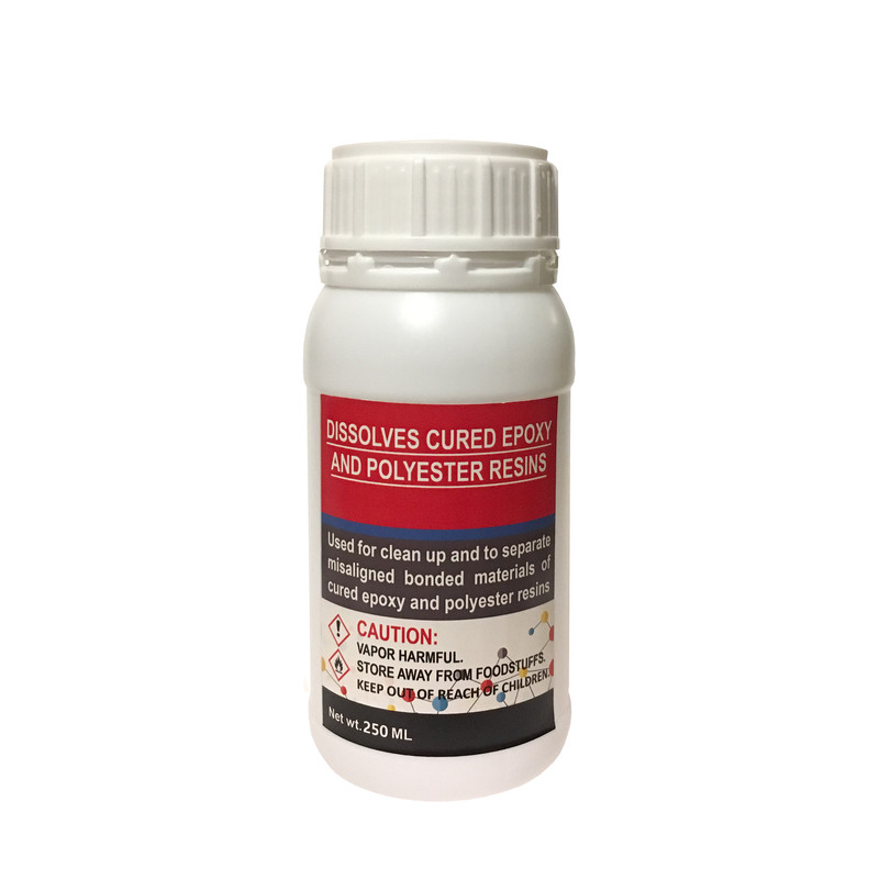 محلول پاک کننده رزین اپوکسی مدل CURED02 حجم 250 میلی لیتر