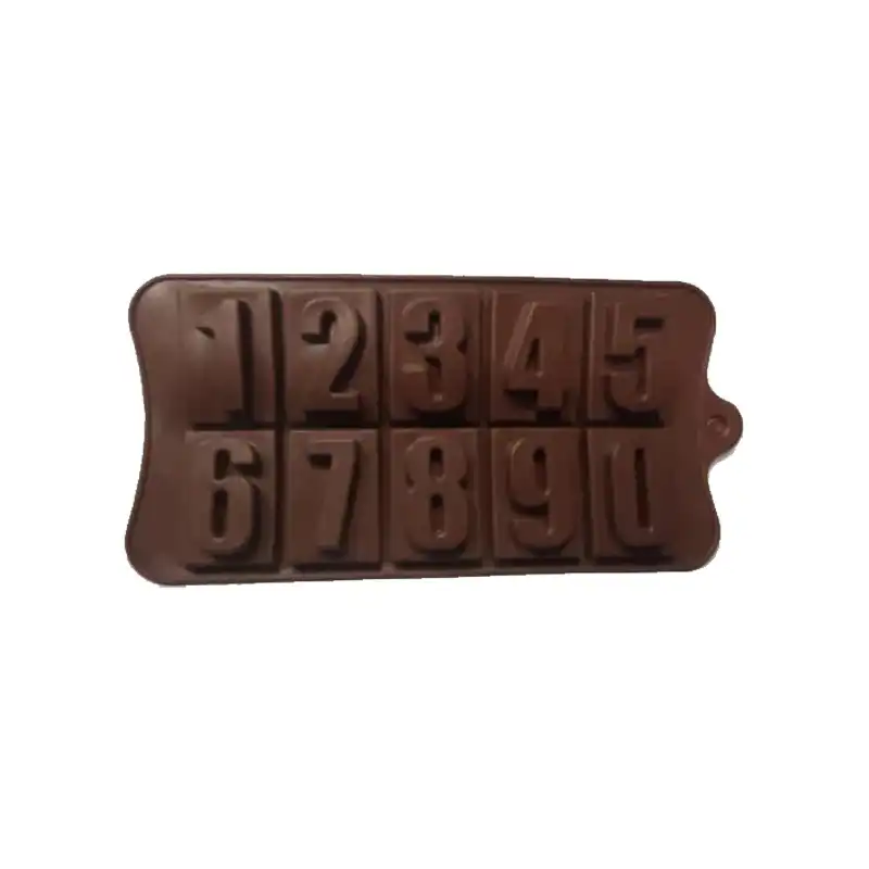 قالب شکلات طرح عدد انگلیسی