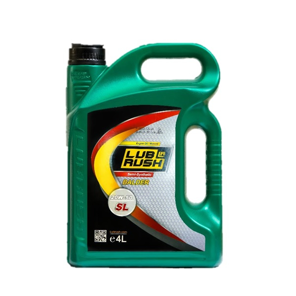 روغن موتور خودرو لوبراش مدل 20w-50 SL حجم 4000میلی لیتر