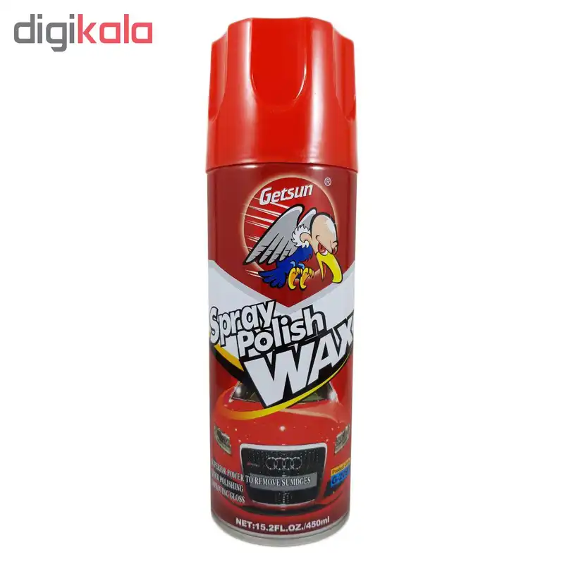 اسپری واکس بدنه خودرو گتسان مدل G-2097 حجم 450 میلی لیتر