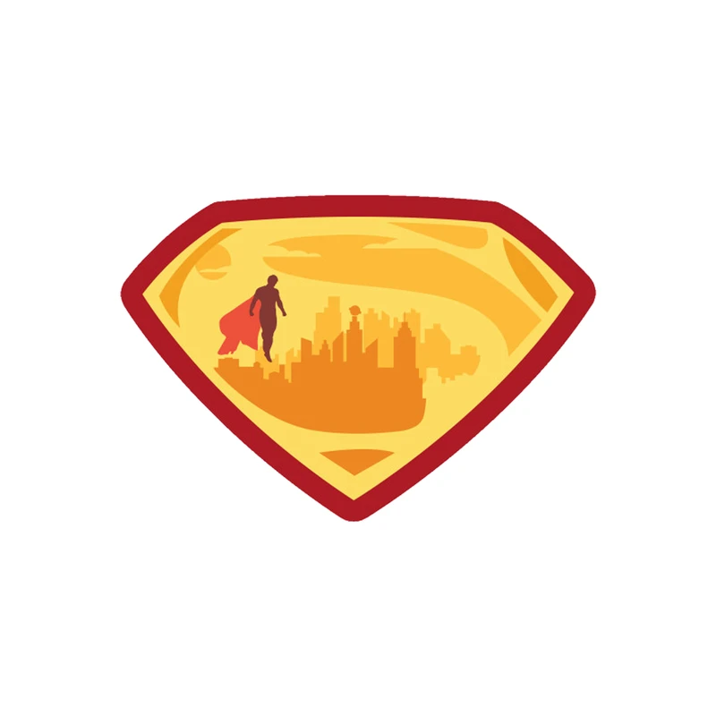 استیکر تزئینی موبایل طرح Superman Dc Comics مدل STM912