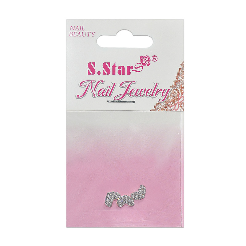 نگین ناخن اس.استار کد 3 بسته 3 عددی