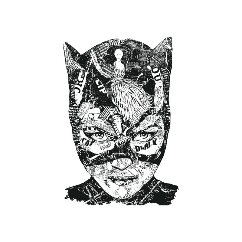 استیکر تزئینی موبایل طرح Catwoman Dc Comics مدل STM935