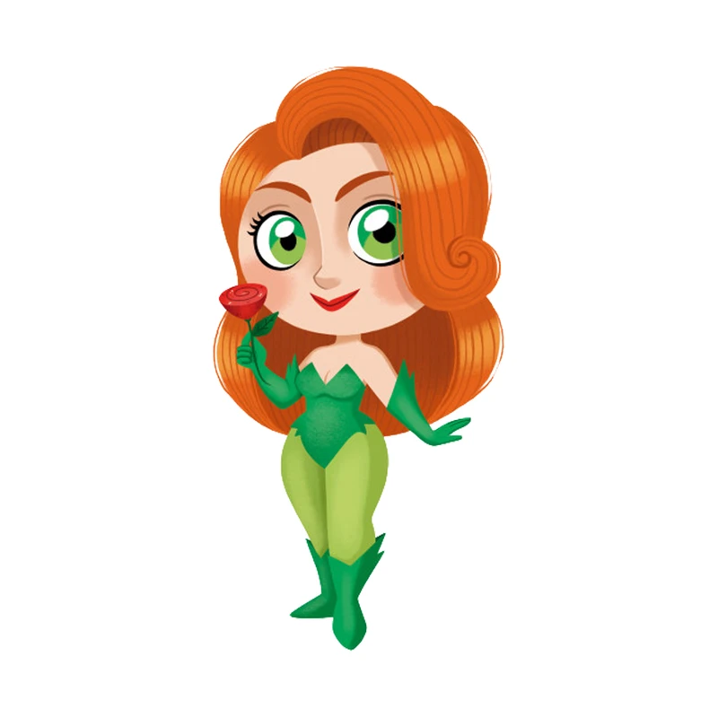 استیکر تزئینی موبایل طرح Green Woman Dc Comics مدل STM946
