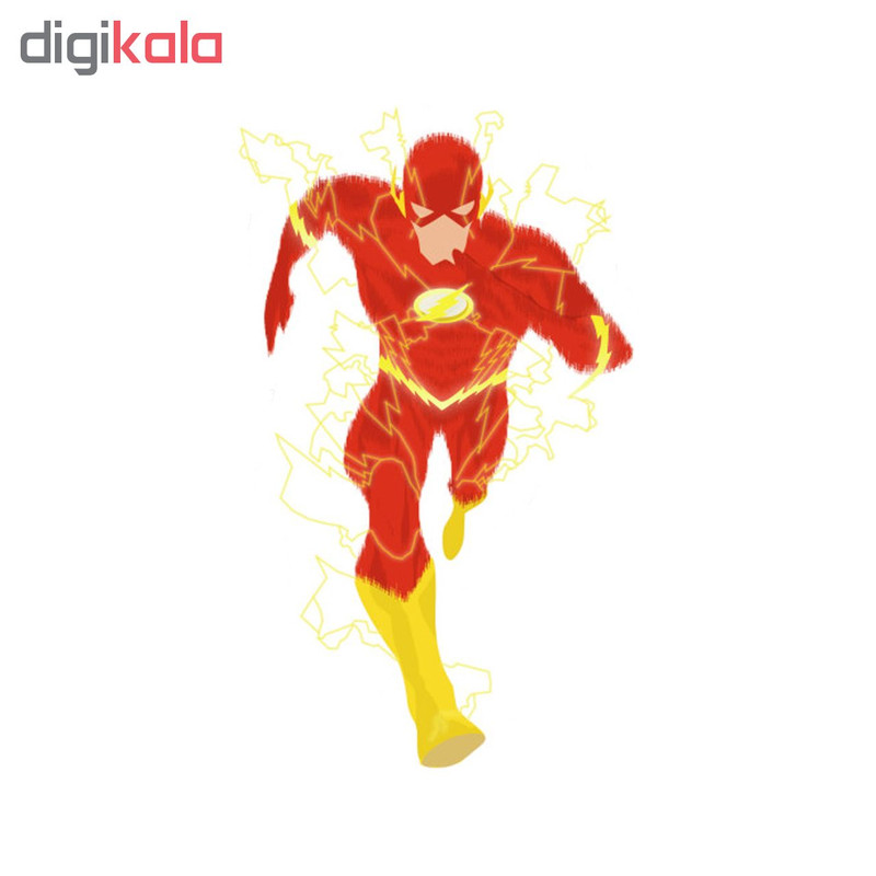 استیکر تزئینی موبایل طرح Flash Dc Comics مدل STM942