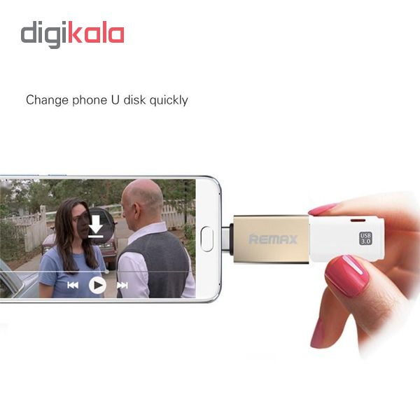 مبدل OTG USB-C ریمکس مدل RA-1 به همراه مبدل USB-C به microUSB