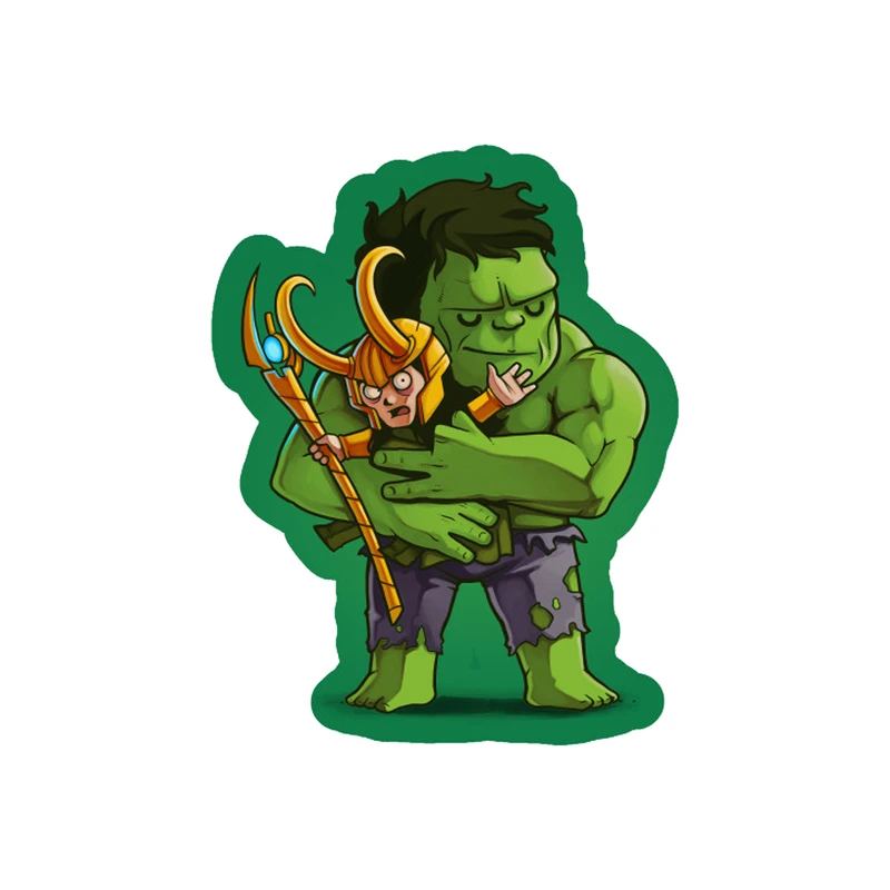 استیکر تزئینی موبایل طرح Hulk Marvel مدل STM997