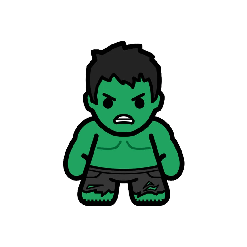 استیکر تزئینی موبایل طرح Hulk Marvel مدل STM998