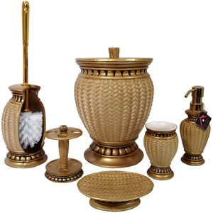 نقد و بررسی ست سرویس بهداشتی 6 پارچه طرح حصیری توسط خریداران