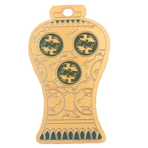 آویز گردنبند زنانه طرح قلک کد KR51