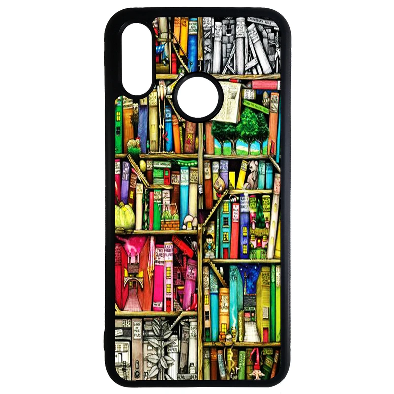 کاور طرح کتابخانه کد 110541094304 مناسب برای گوشی موبایل سامسونگ galaxy a40