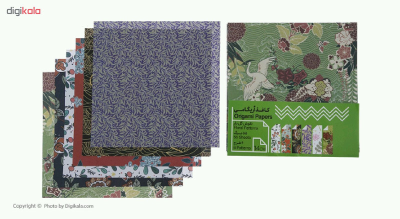 کاغذ اوریگامی کد 133مجموعه 2عددی