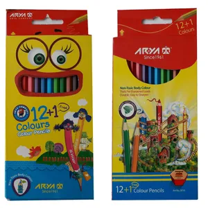 مداد رنگی 12 رنگ آریا کد 3016 بسته 2 عددی