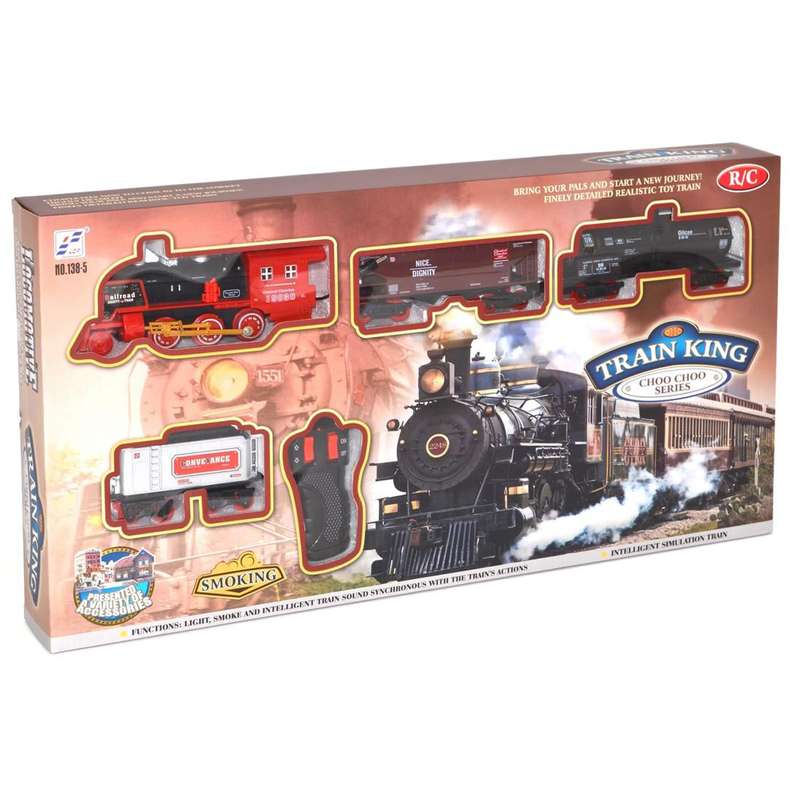 قطار بازی کنترلی مدل Train King کد 5-138