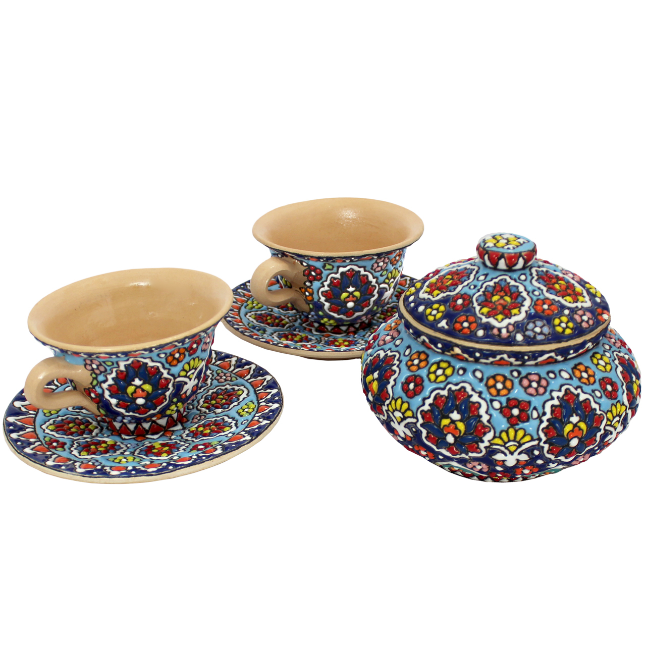 سرويس چای خوری دست نگار کد 09-13 مجموعه 3 عددي