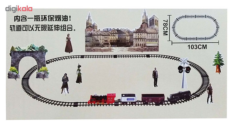قطار بازی کنترلی مدل Train King کد 5-138