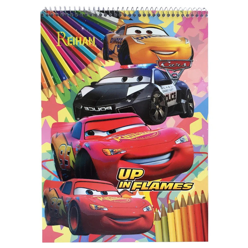 دفتر نقاشی 32 برگ ریحان مدل BS 61-4