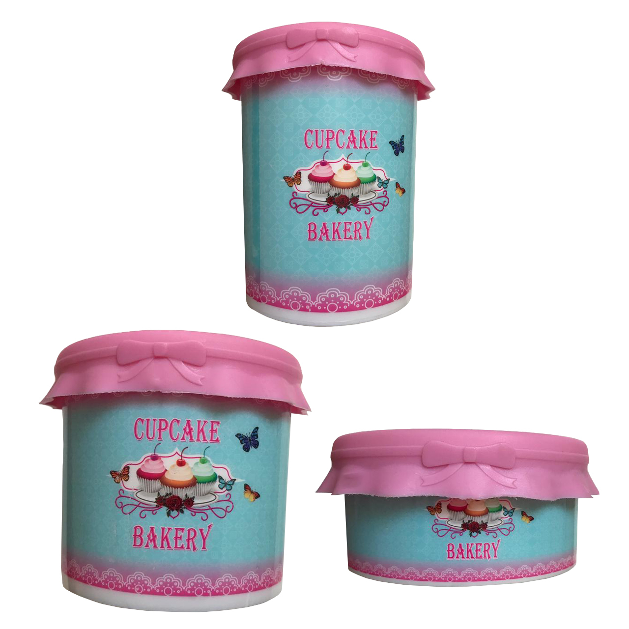 ست بانکه 3 تکه مدل کاپ کیک