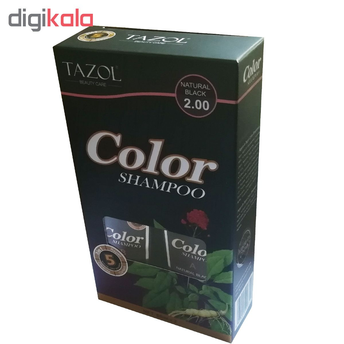 شامپو رنگ مو تزول شماره 2.0 حجم 60 میلی لیتر رنگ مشکی بسته 2 عددی شامپو رنگ مو تزول شماره 2.0 حجم 60 میلی لیتر رنگ مشکی بسته 2 عددی
