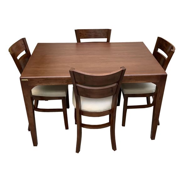 میز و صندلی ناهار خوری اسپرسان چوب کد Sm50