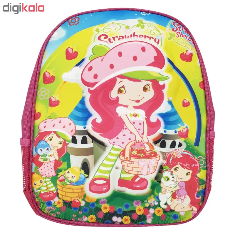 کوله پشتی طرح دختر توت فرنگی کد 374