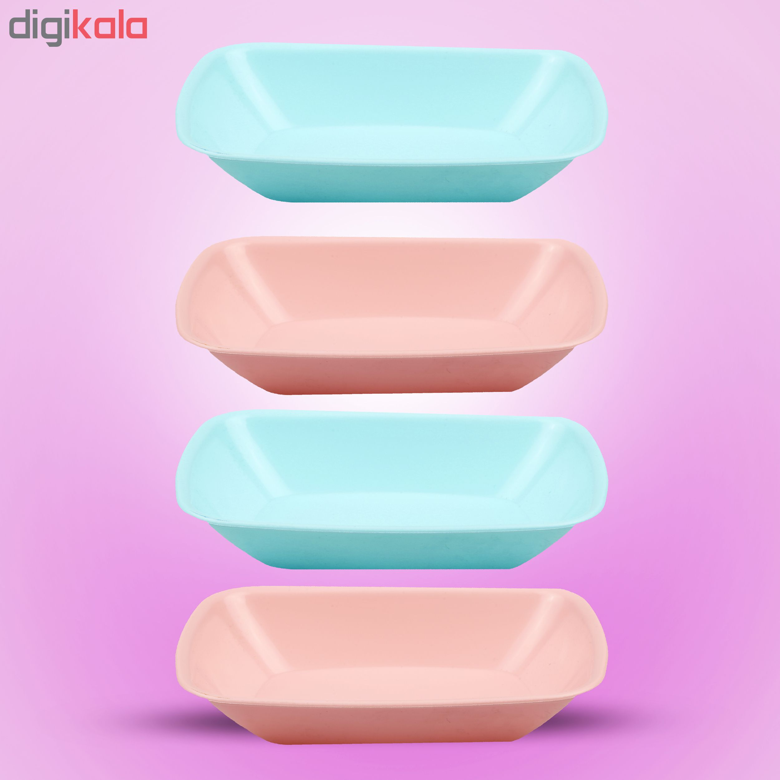 ظرف کره خوری مدل M4 بسته 4 عددی