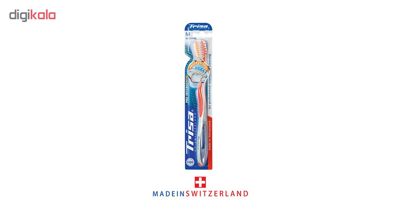 مسواک تریزا مدل Pro Interdental با برس متوسط به همراه درپوش