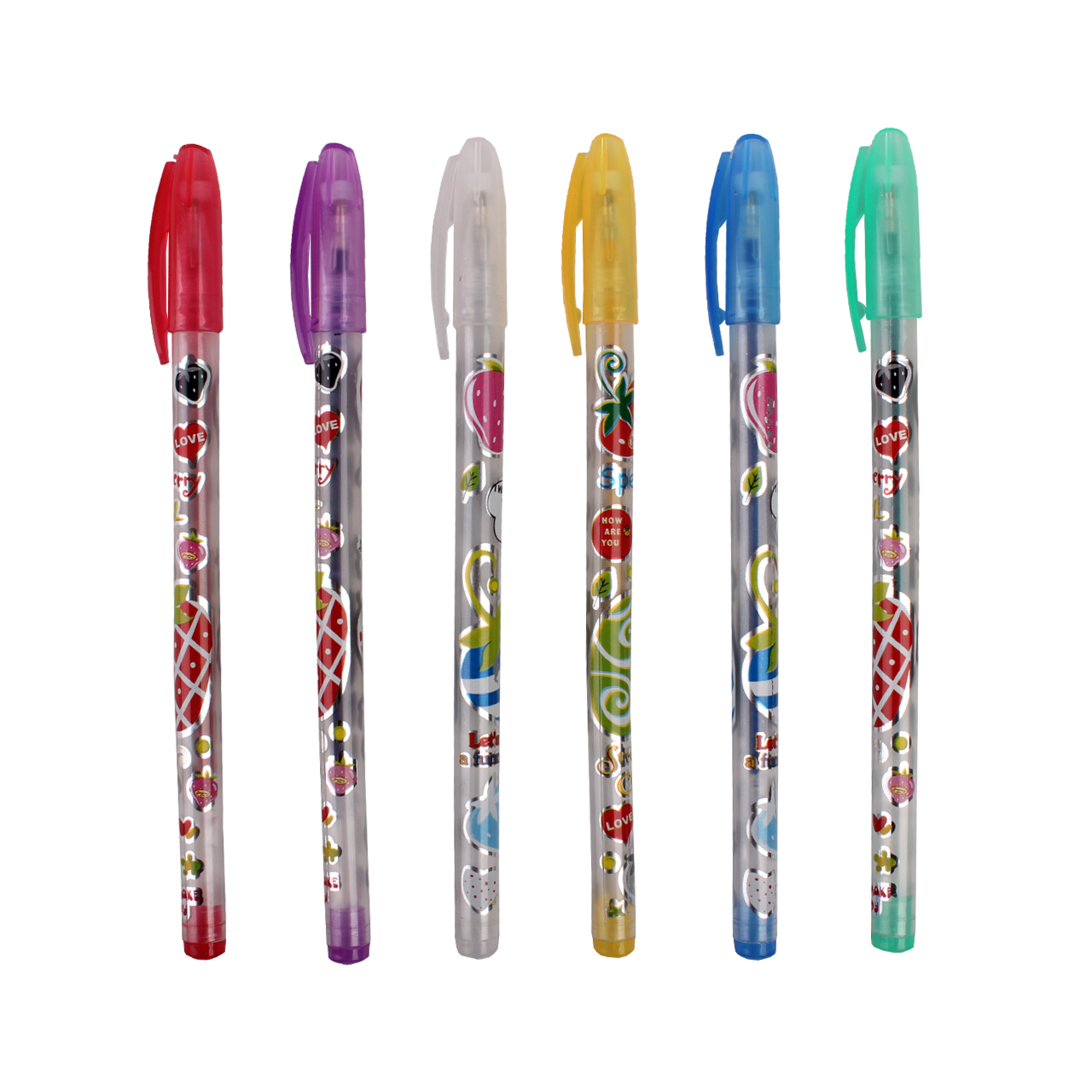 خودکار مدل Colorful بسته 6 عددی