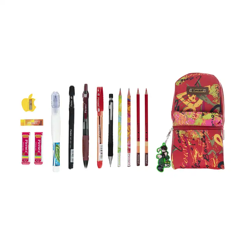 بسته لوازم تحریر کد 009 مجموعه 14 عددی