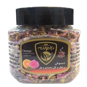 دمنوش پرتقال گل محمدی و هل بالوانه مقدار 98 گرم   