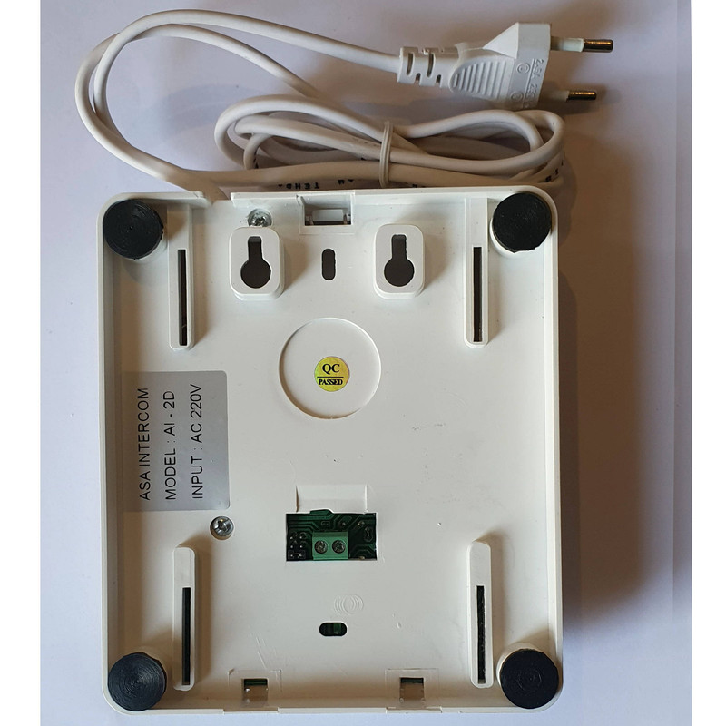 دستگاه ارتباط داخلی مدل AI-2D کد 220V مجموعه دو عددی