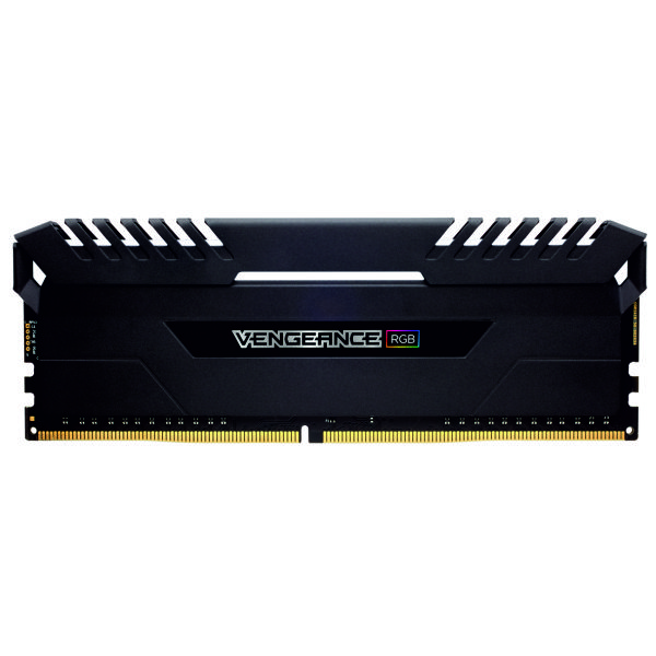 رم دسکتاپ DDR4 دو کاناله 3000 مگاهرتز CL16 کورسیر مدل VENGEANCE RGB ظرفیت 16 گیگابایت