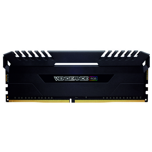 تصویر رم دسکتاپ DDR4 دو کاناله 3000 مگاهرتز CL16 کورسیر مدل VENGEANCE RGB ظرفیت 16 گیگابایت