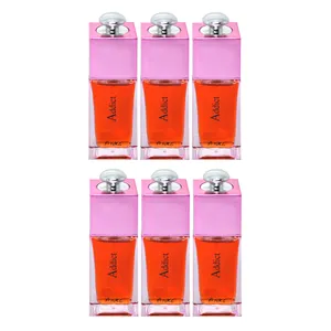 عطر جیبی زنانه آنیکا مدل Addict حجم 30 میلی‌لیتر مجموعه 6 عددی