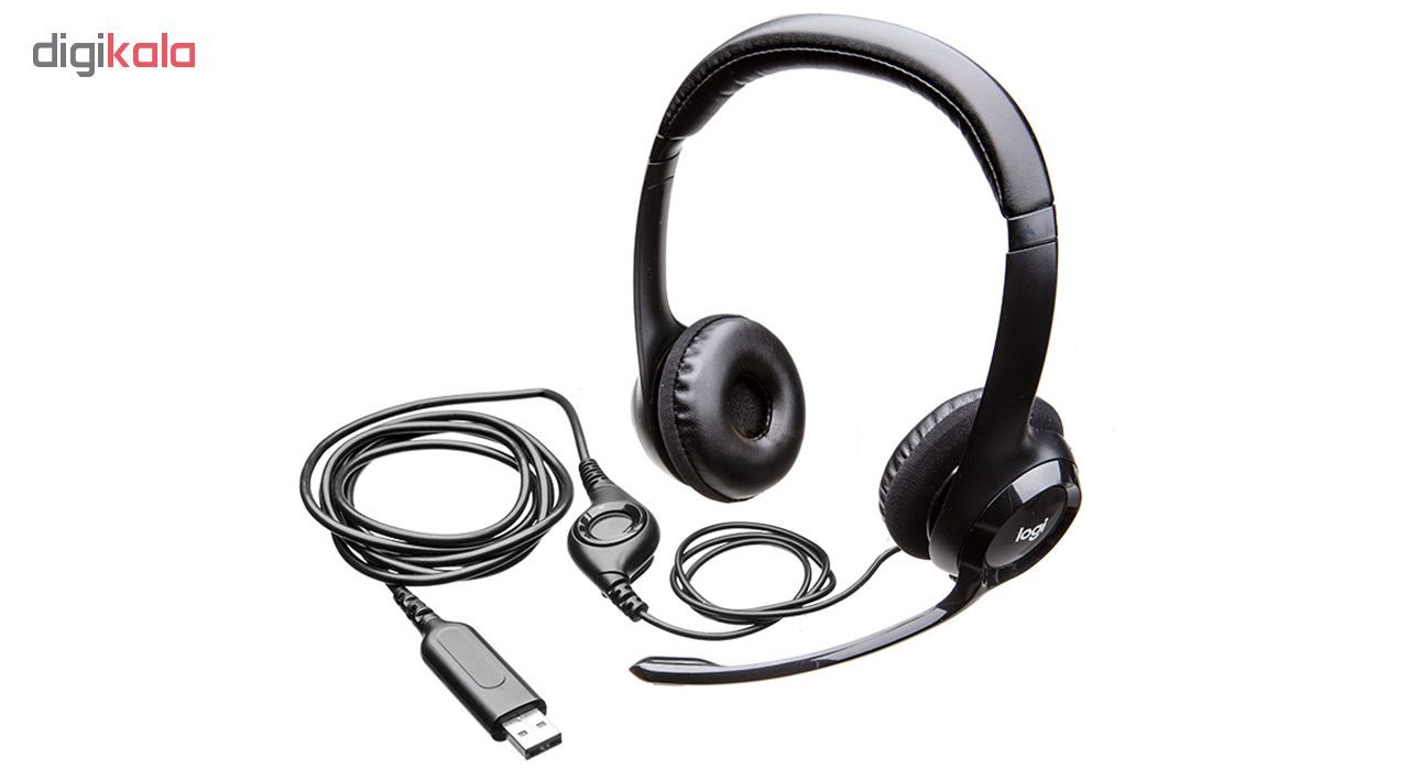 هدفون لاجیتک مدل H390 -  - 2