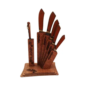 سرویس چاقو آشپزخانه 6 پارچه کد 112