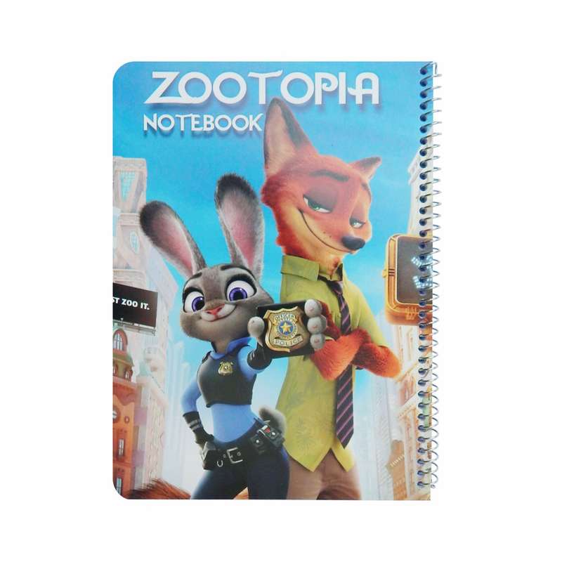 دفتر مشق 50 برگ اورین طرح zootopia مدل 201 دفتر مشق 50 برگ اورین طرح zootopia مدل 201