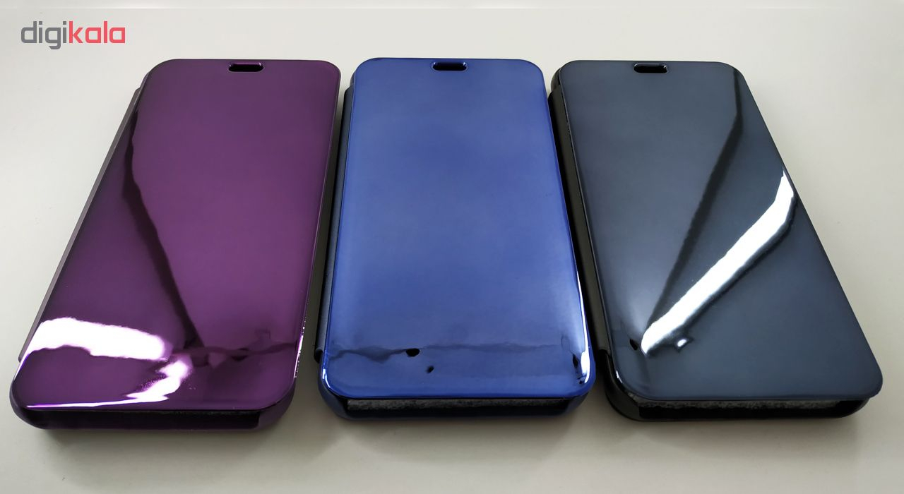 کیف کلاسوری مدل Clear View مناسب برای گوشی موبایل هوآوی P Smart 2019