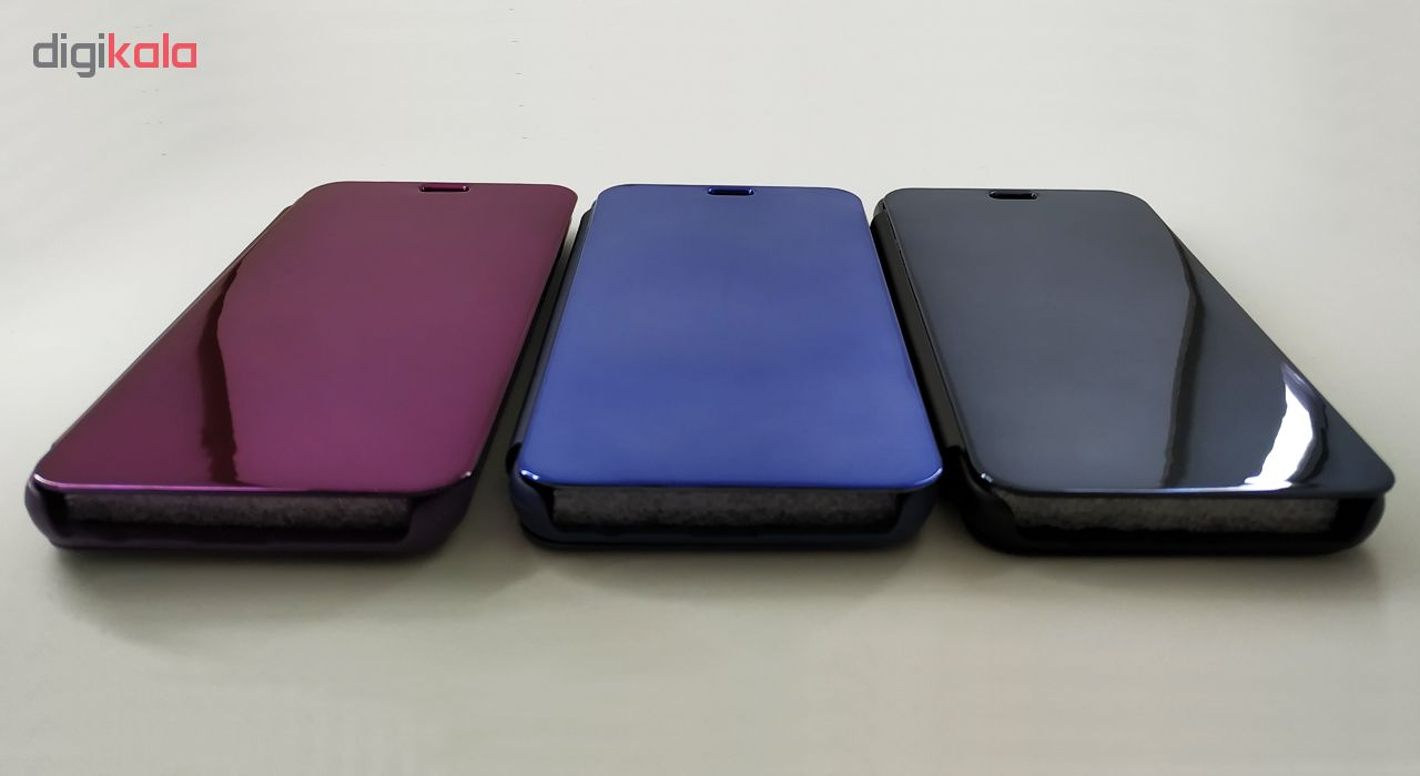 کیف کلاسوری مدل Clear View مناسب برای گوشی موبایل هوآوی P Smart 2019