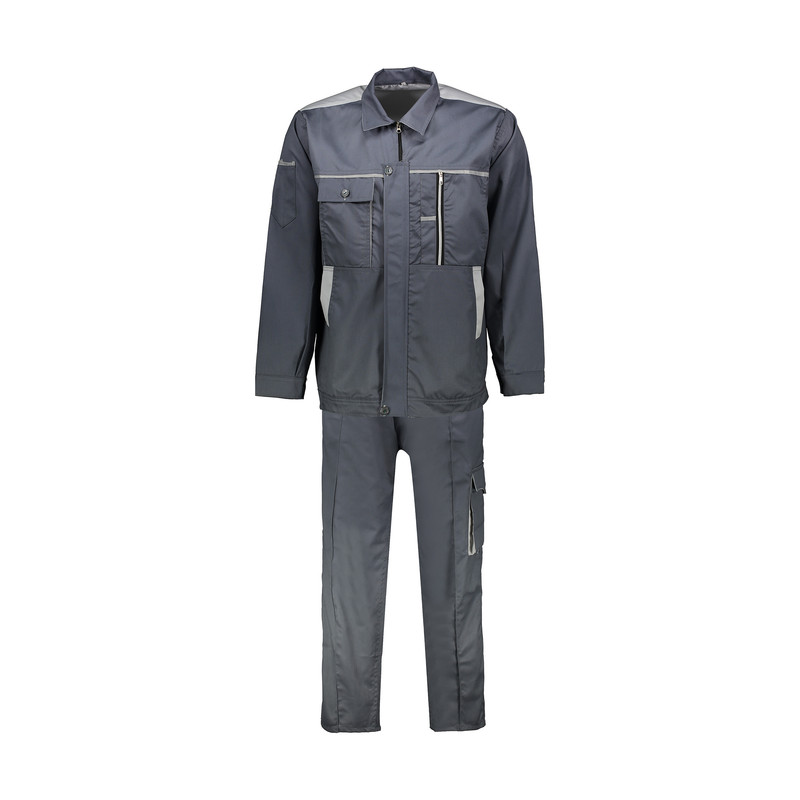 لباس کار کد S1 مدل سناتور رنگ طوسی