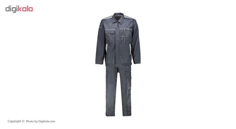 لباس کار کد S1 مدل سناتور رنگ طوسی