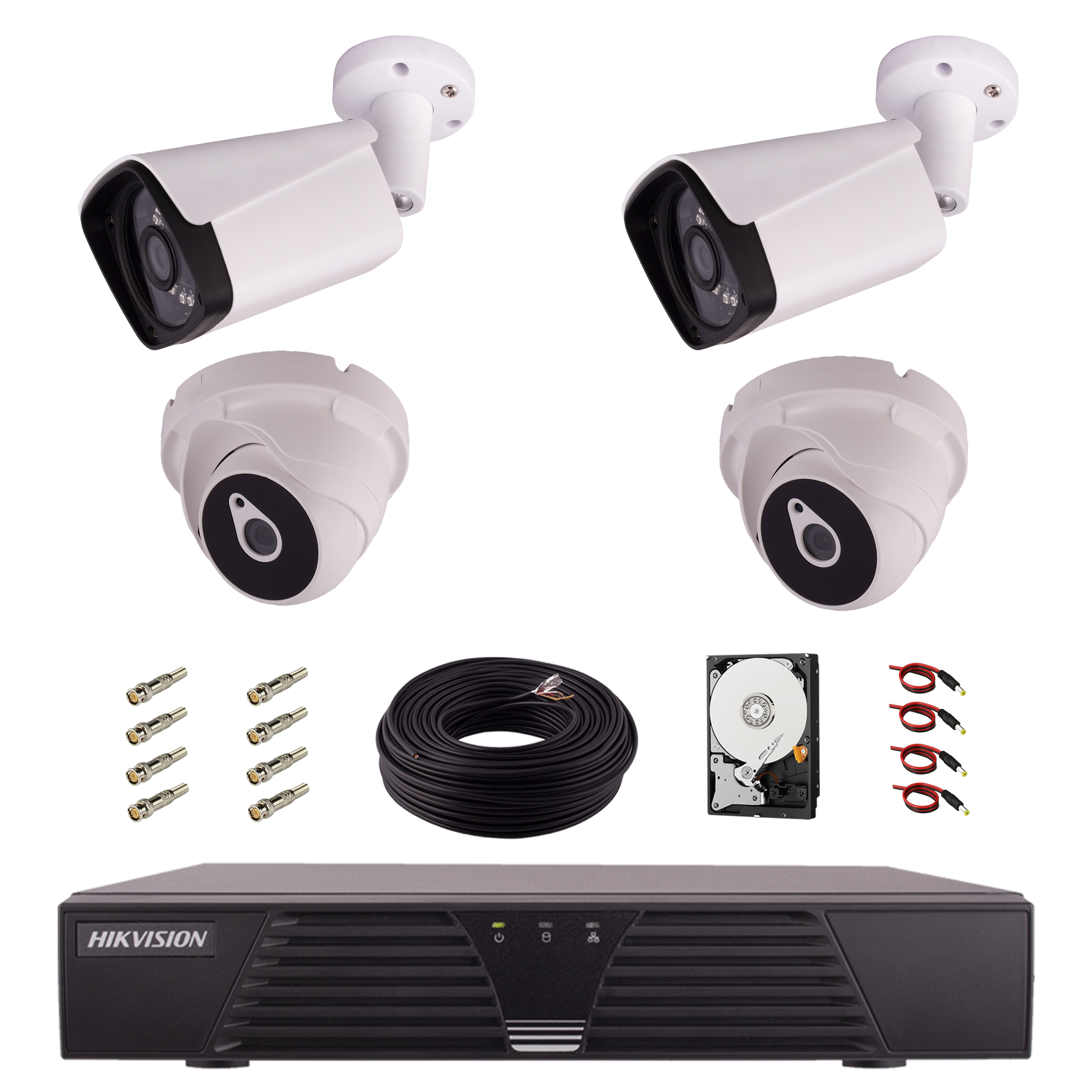 سیستم امنیتی هایک ویژن مدل KIT-714-2B-2D
