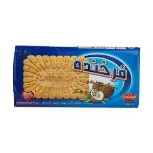 بیسکویت نارگیل فرخنده مقدار 450 گرم