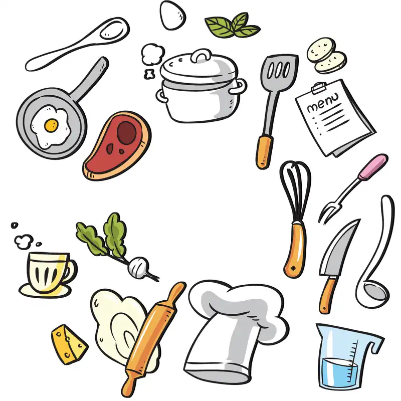 استیکر ژیوار مدل آشپزخانه کد 03