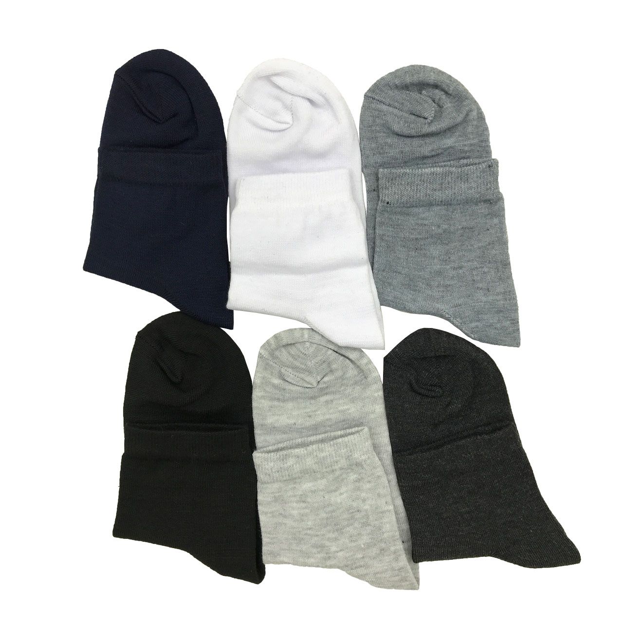 جوراب مردانه پایسان کد LD-6 مجموعه 6 عددی - - 1