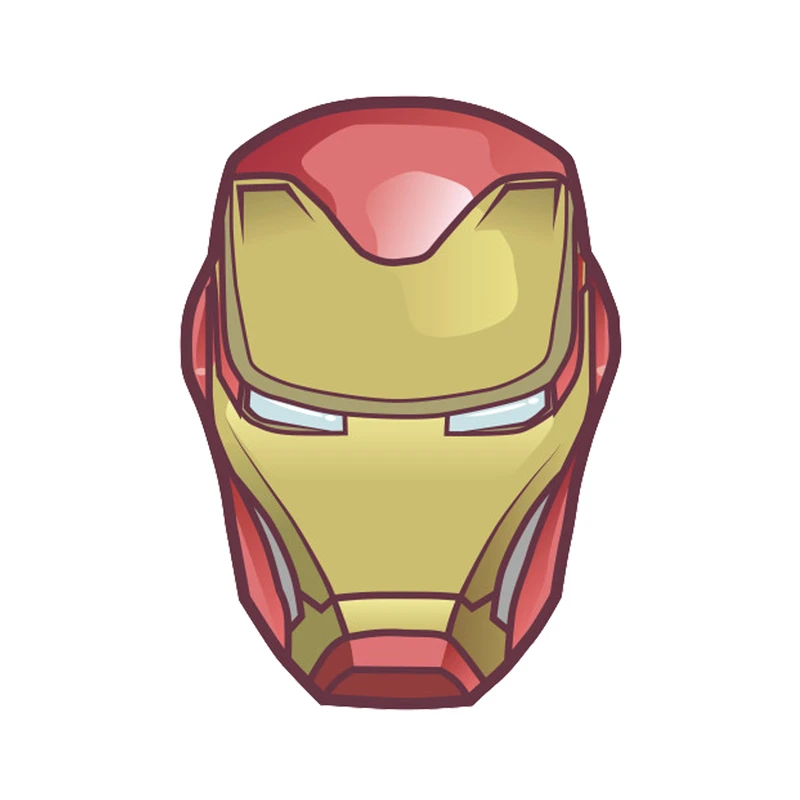 استیکر تزئینی موبایل طرح Iron Man Marvel مدل STM1002