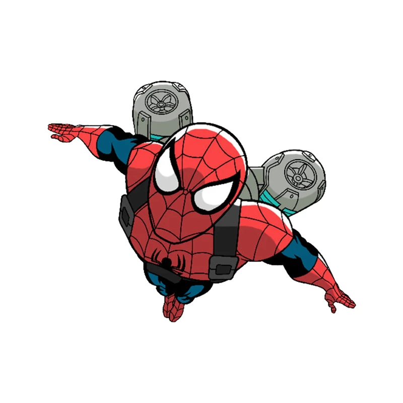 استیکر تزئینی موبایل طرح Spiderman Marvel مدل STM1021